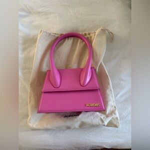 Jacquemus “The large Chiquito” Pink Bag